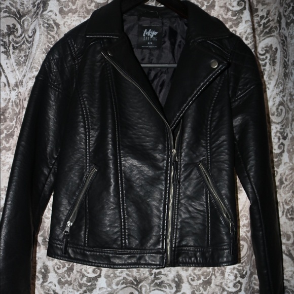 Aeropostale Faux Leather Jacket - Picture 1 of 7